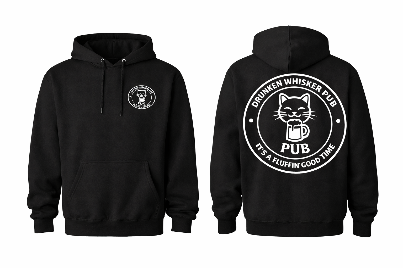 Drunken Whisker Hoodie